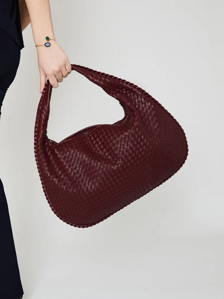 Burgundy Bliss - Slouchy Bag