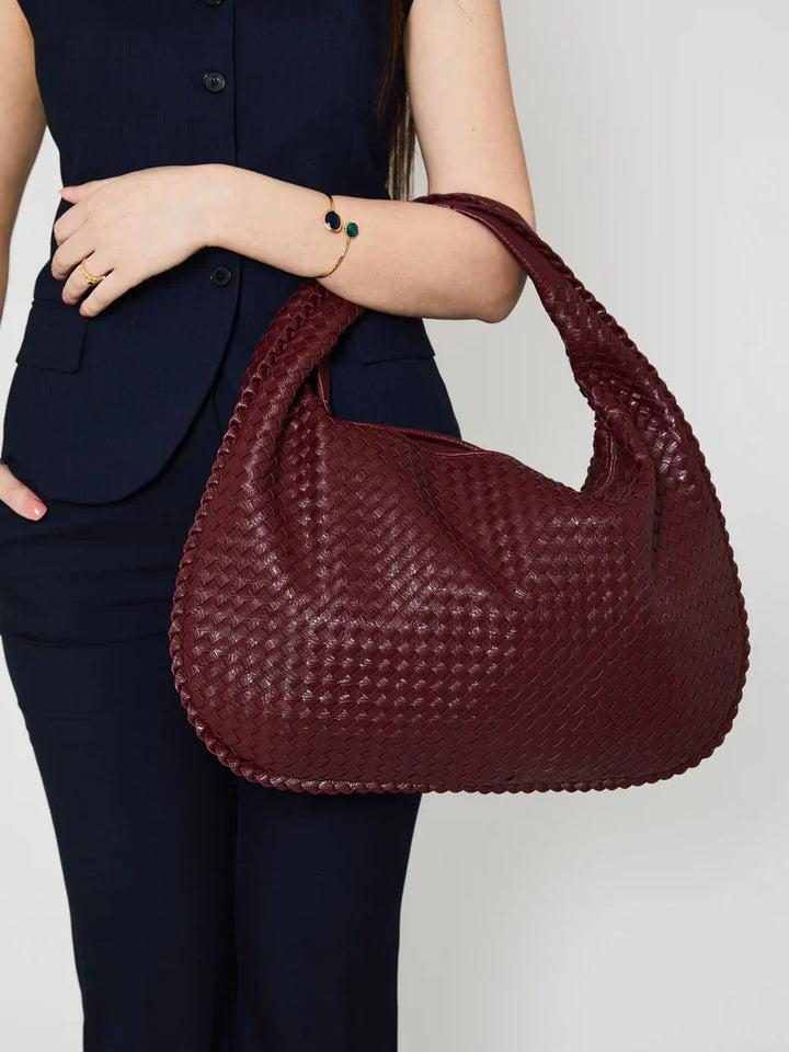 Burgundy Bliss - Slouchy Bag