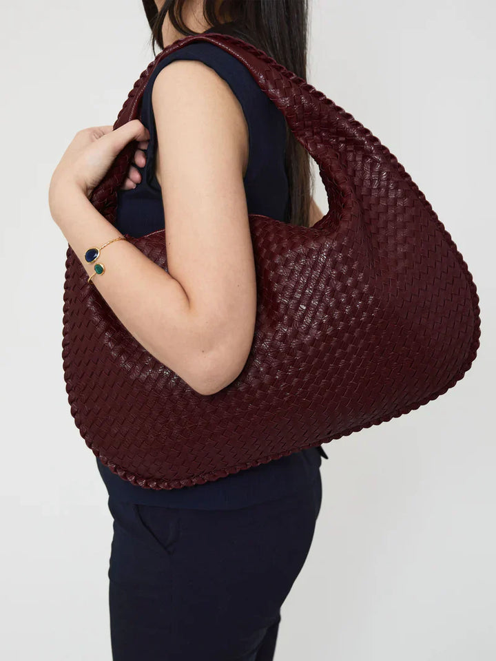 Burgundy Bliss - Slouchy Bag