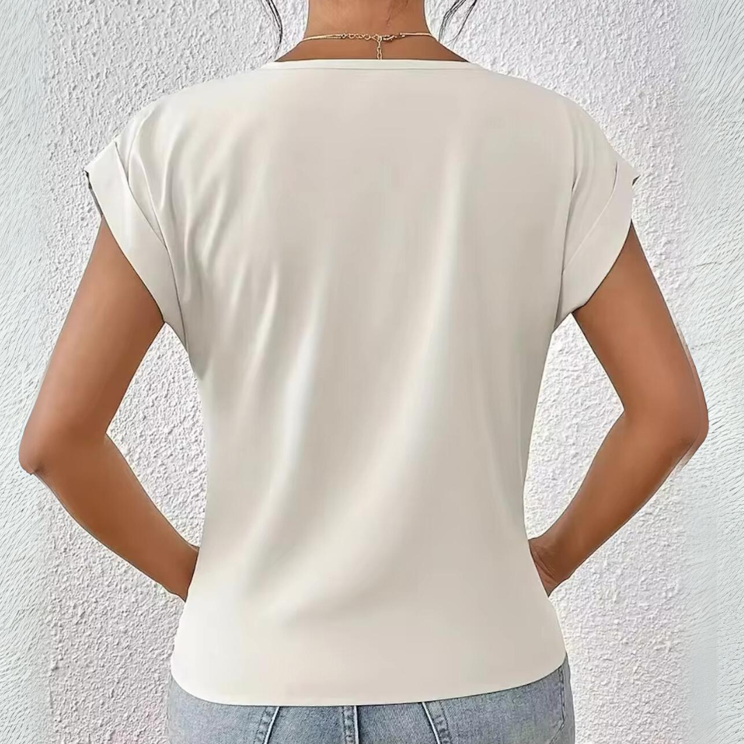 Sam | V-Neck Belly Covering Top (Buy 1 Get 1 Free)