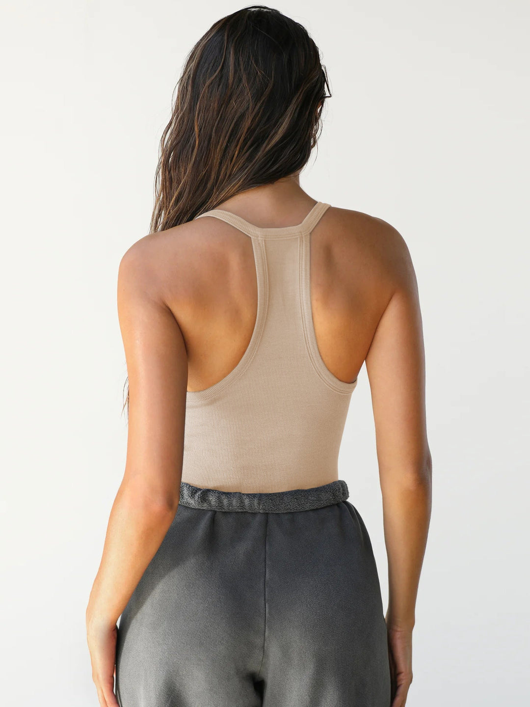 ELANA | Halter V-neck Sports Top.