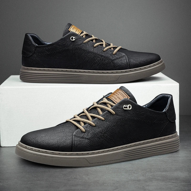 VOGUE™ - Genuine Leather Sneakers