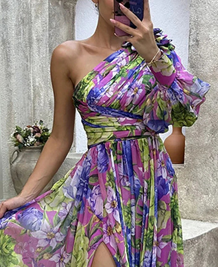 Charlotte - Elegant Floral Dress