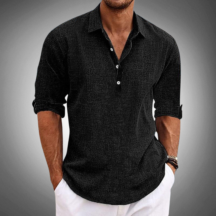 Liam™ | Classic Linen Shirt