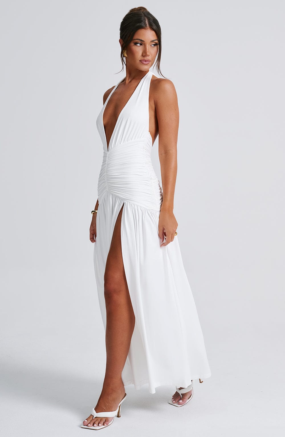 ANGELINA MAXI DRESS - WHITE