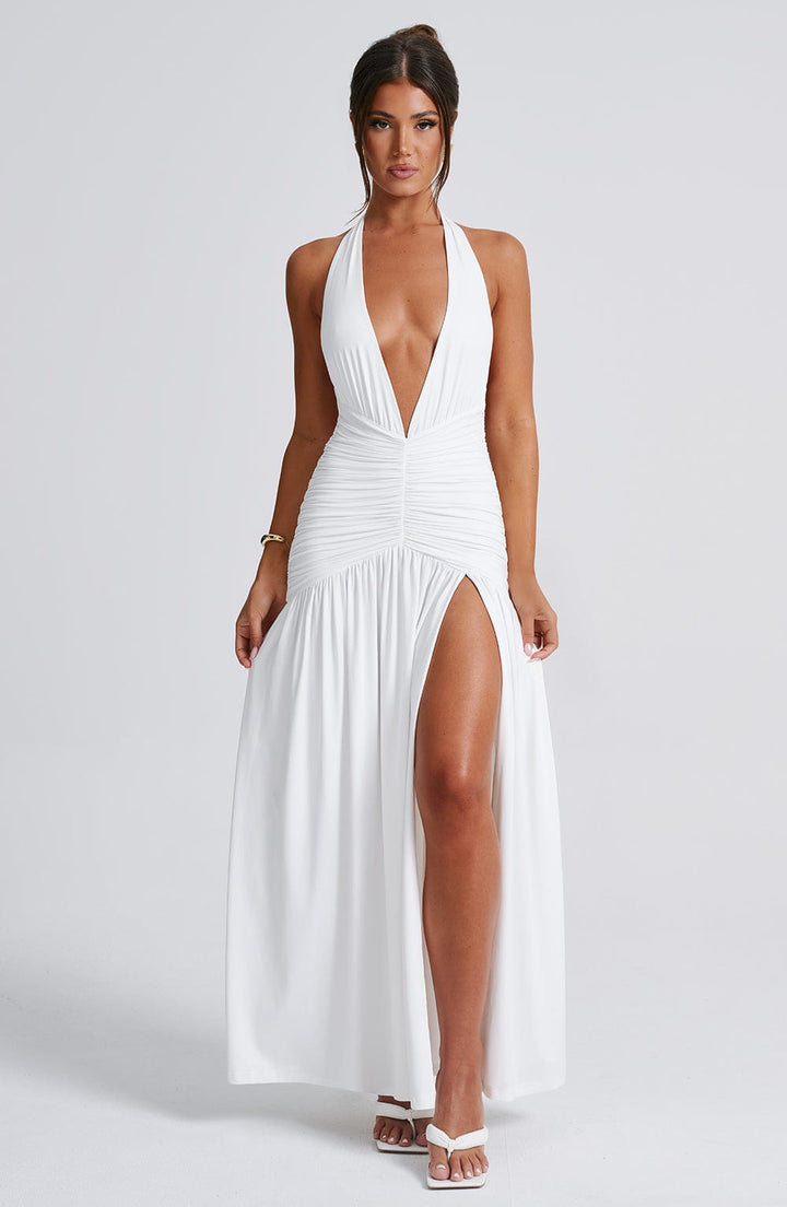 ANGELINA MAXI DRESS - WHITE