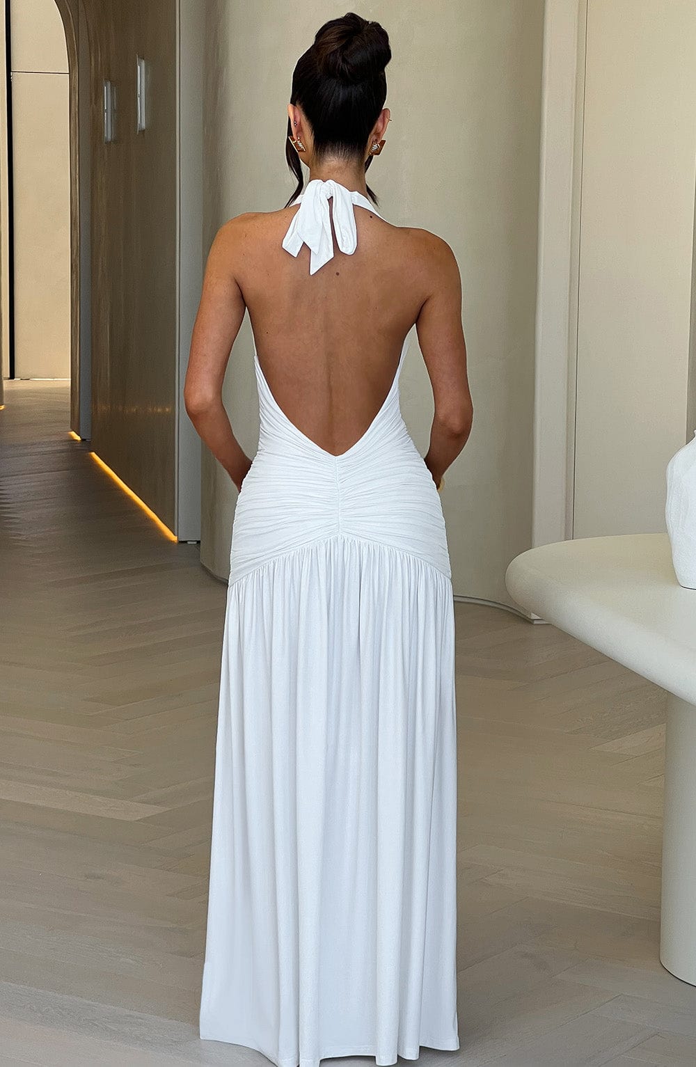 ANGELINA MAXI DRESS - WHITE